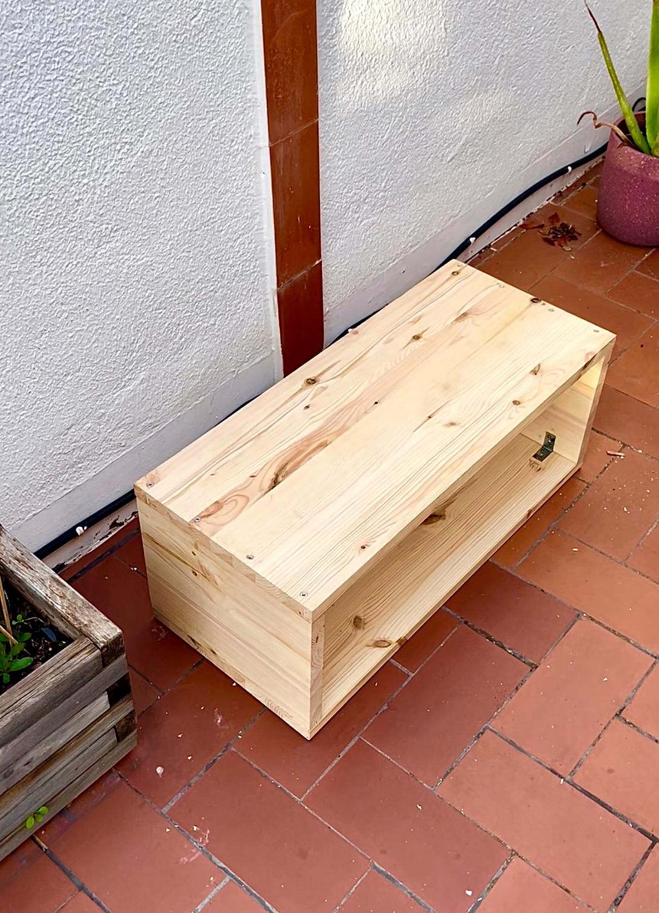 Structure bois d'une table basse